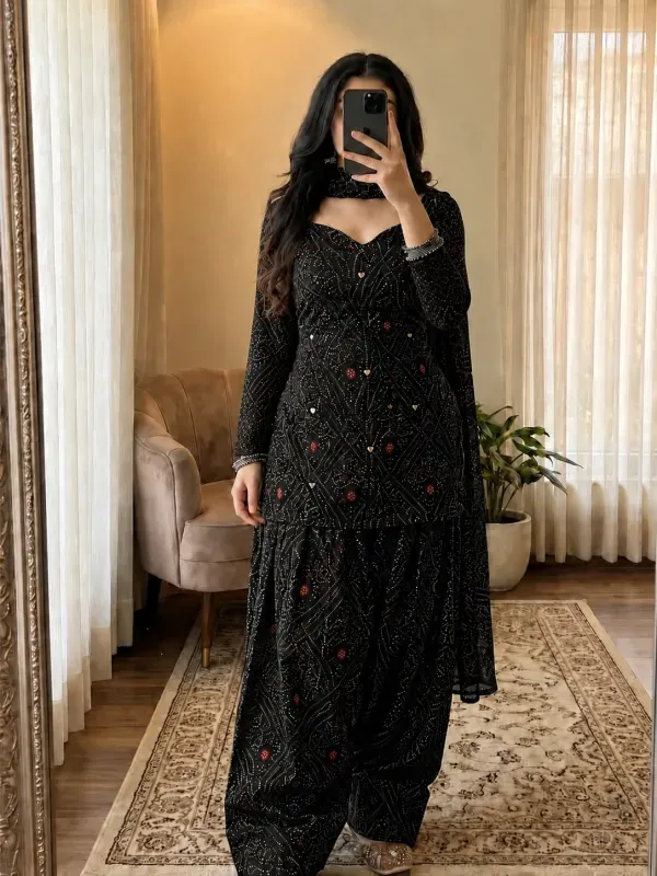 এক্সক্লসিভ চন্দি প্রিন্ট ফারসী সেট